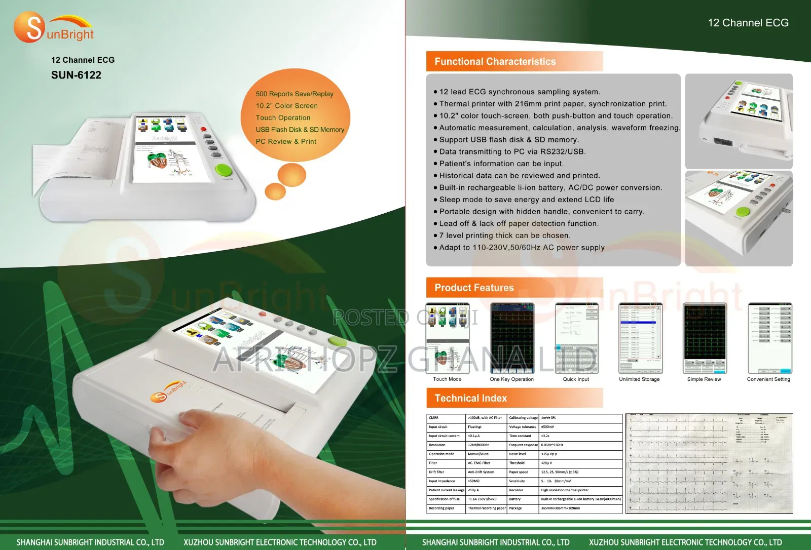 ECG 12 Channel Machine