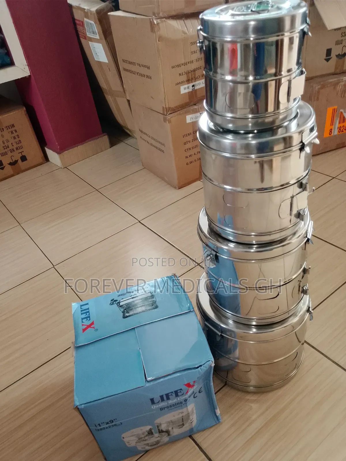 Sterilisation Drum Set