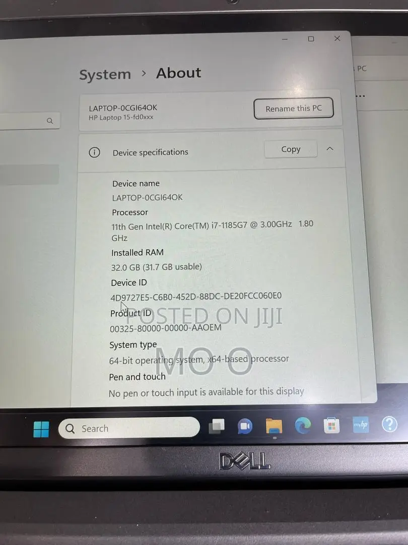 Laptop Dell Latitude 7420 32GB Intel Core i7 SSD 256GB