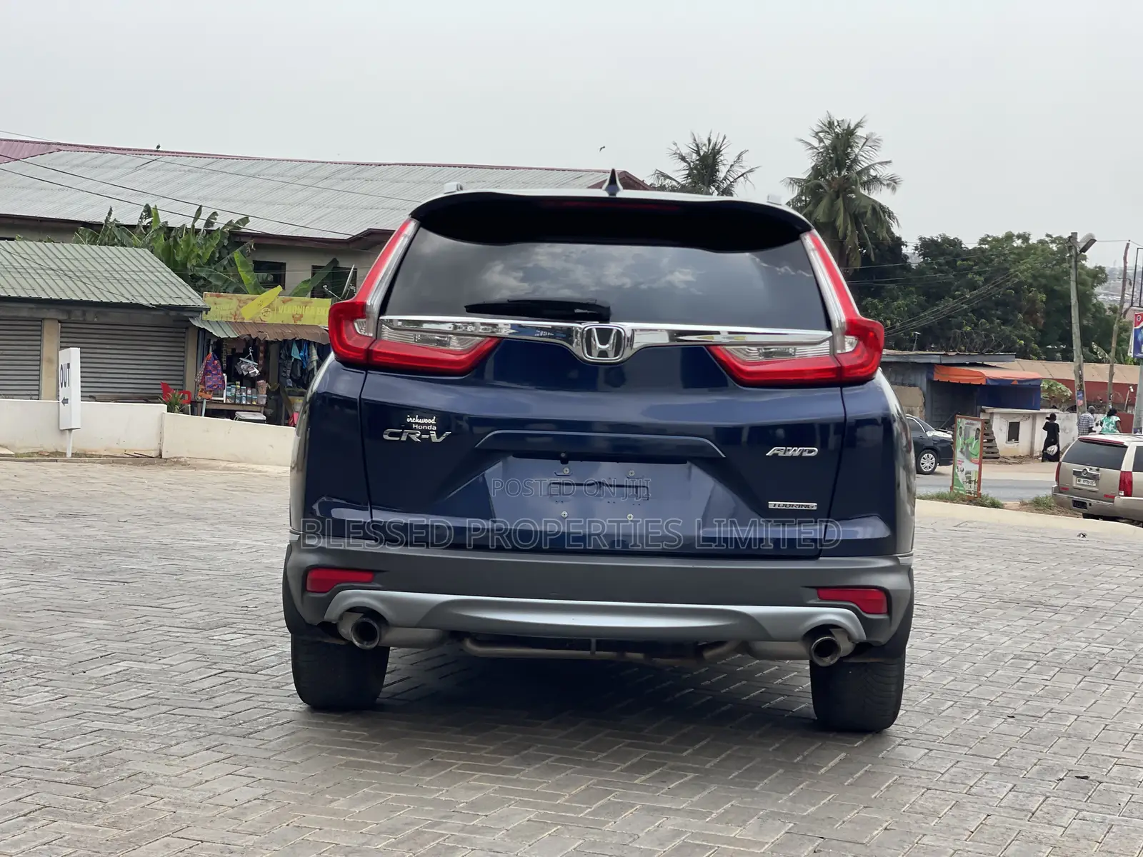 Honda CR-V Touring AWD 2018 Blue