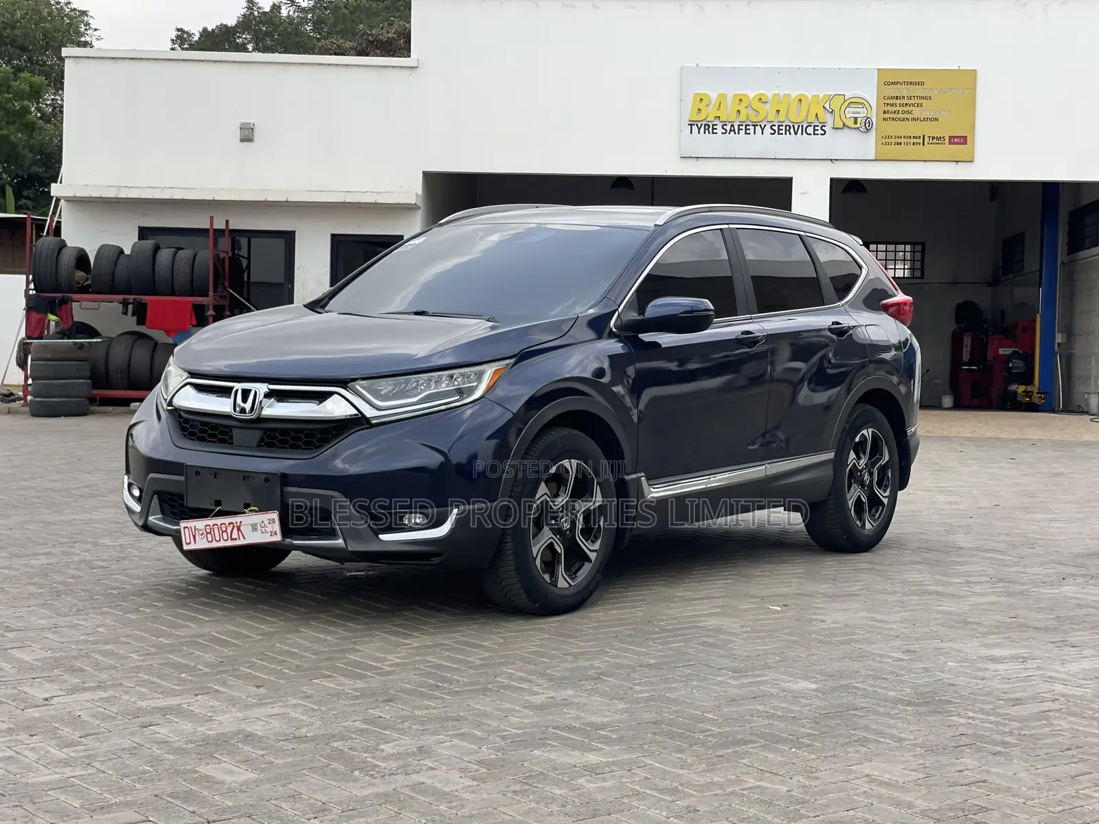 Honda CR-V Touring AWD 2018 Blue