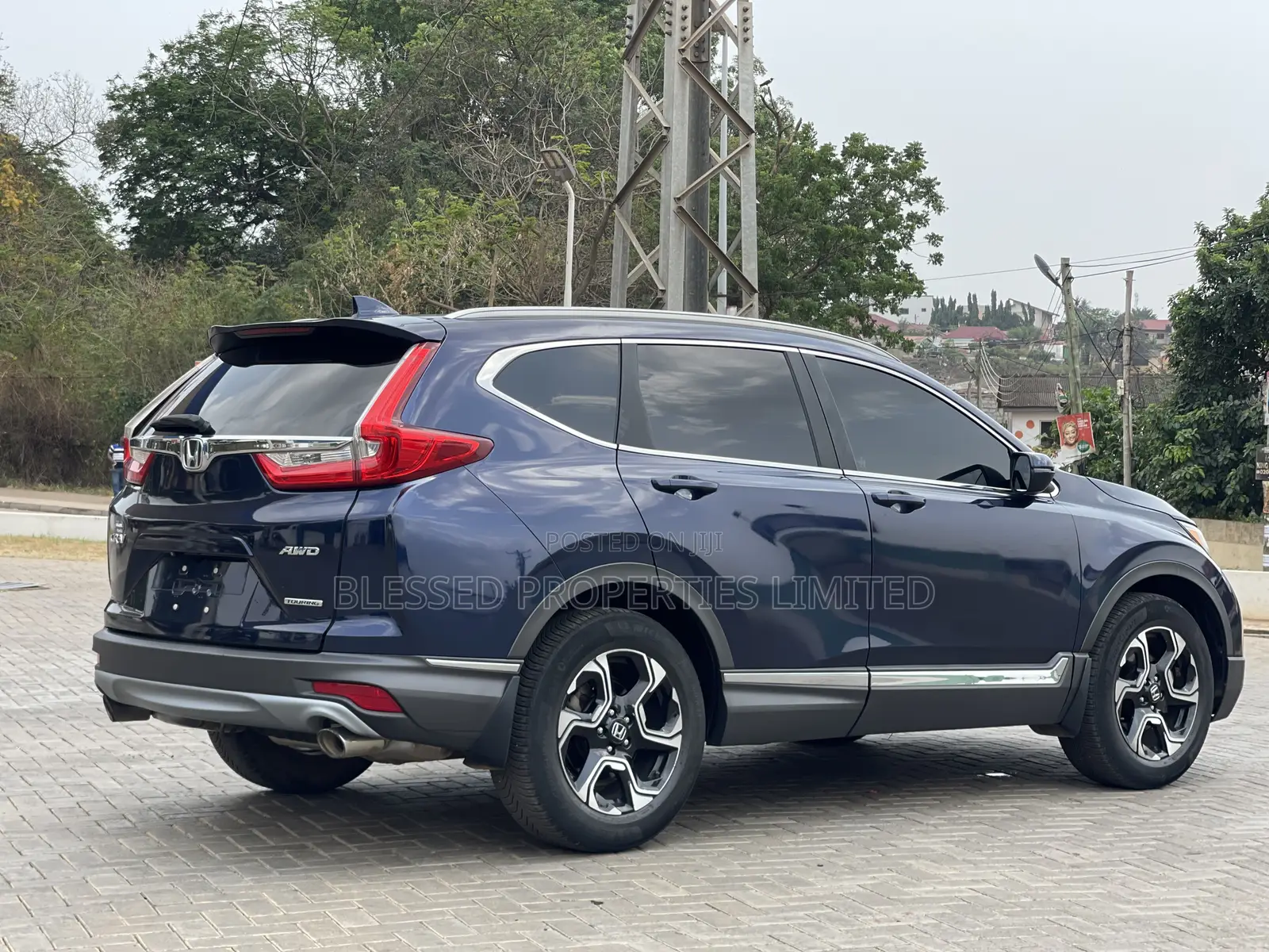 Honda CR-V Touring AWD 2018 Blue