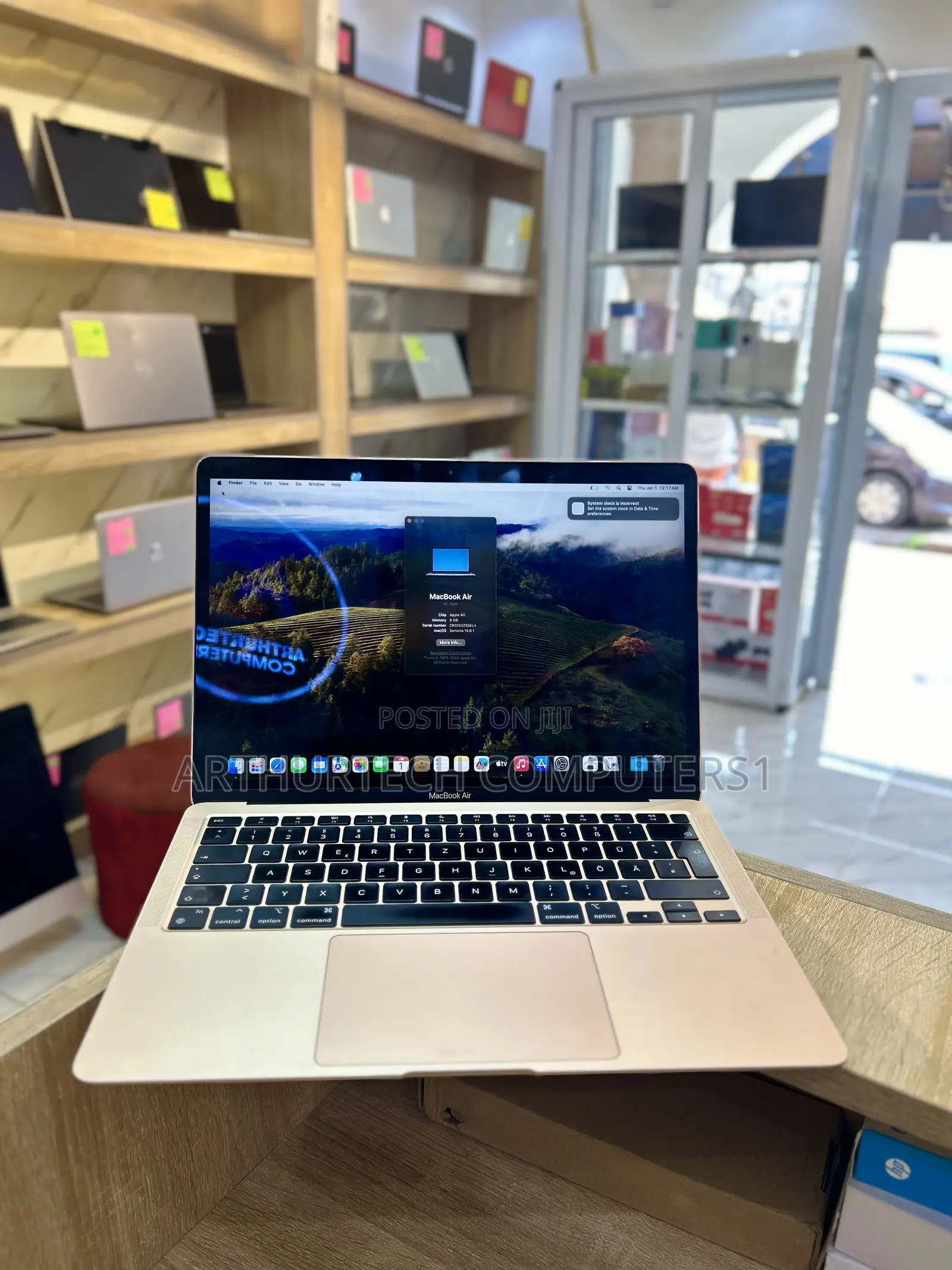 Laptop Apple MacBook Air 2020 M1 8GB Apple M1 SSD 256GB