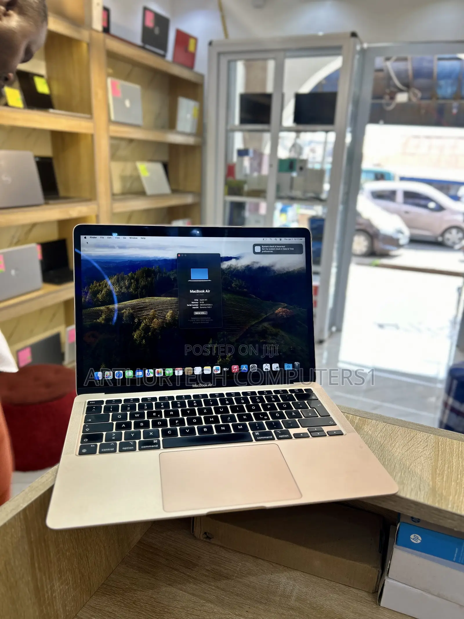 Laptop Apple MacBook Air 2020 M1 8GB Apple M1 SSD 256GB