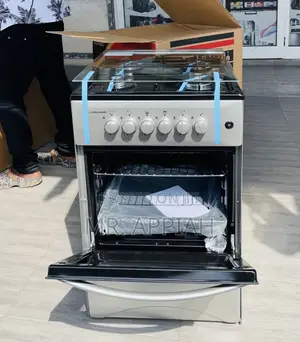 Unique Volcano Gas Oven 4 Euro Burner With Groll.