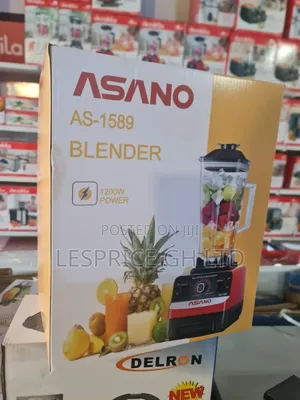 Create Smoothies Fast With Asano 1200W Blender!
