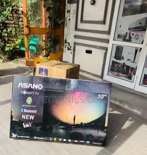 50 Inch Smartscreen Led Android Asano UHD Crystal Tv