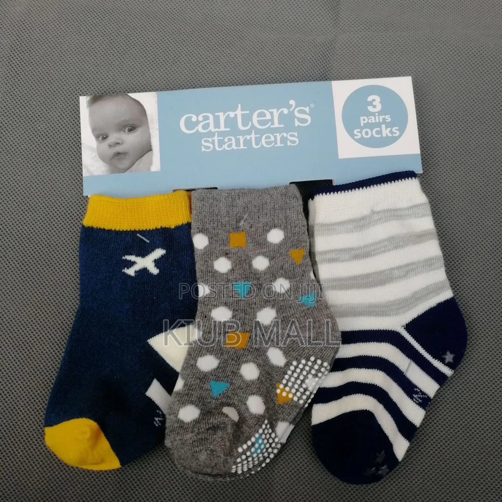 Carter's Kids Socks 1-3 Years 3pcs Set