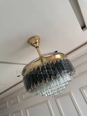 Fantastic Sleek Chandelier Fan Light