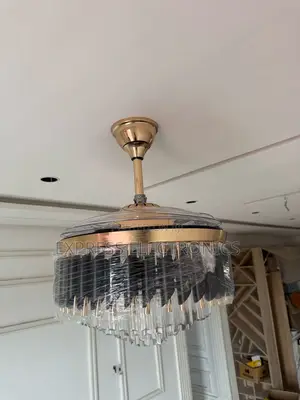 Better Deal Fan Light Chandelier Crystal Hung
