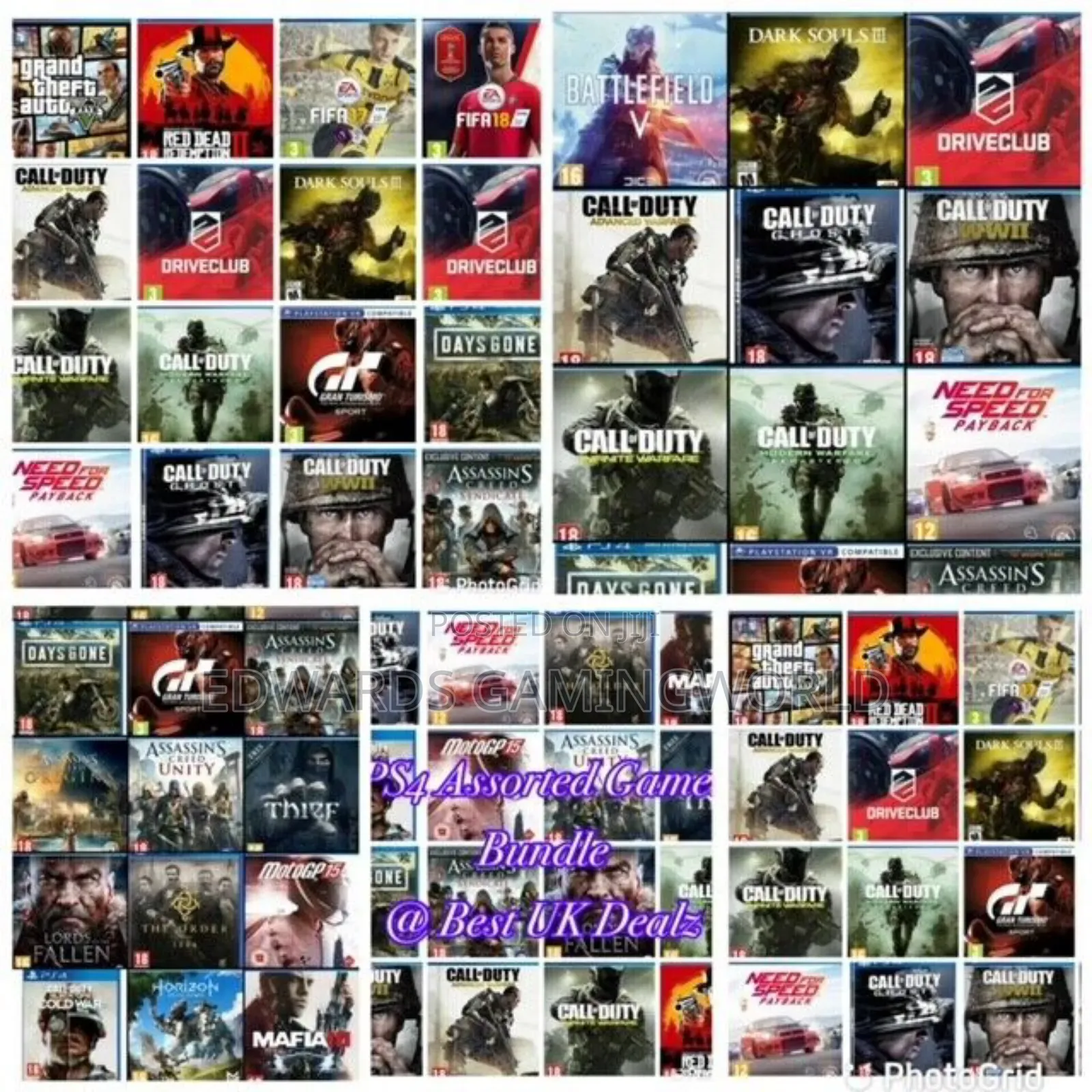 PS4, Ps5 and PS3 Games Installation