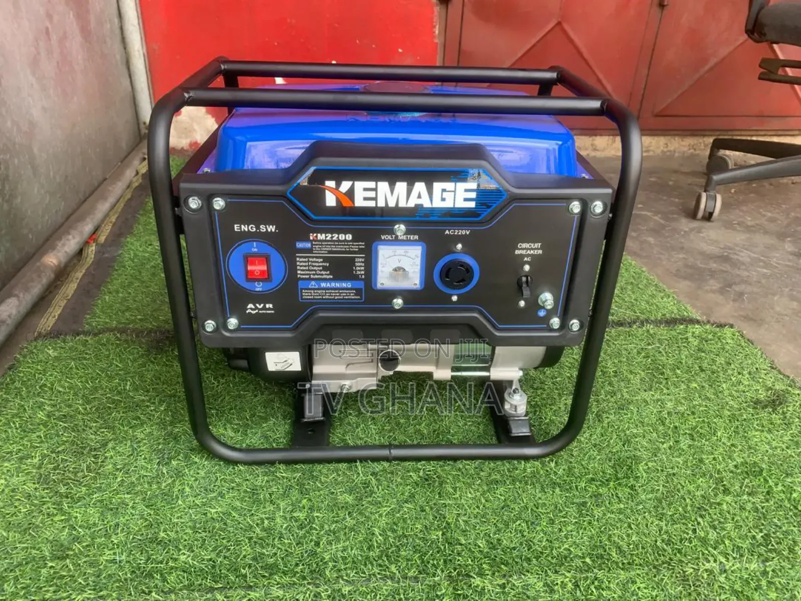 Kemage Geneset Silent Petrol 4.0kw Generator Original Engine