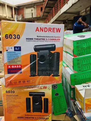 Immerse Yourself in Sound: Andrew 3.1ch FM Home Theater Set
