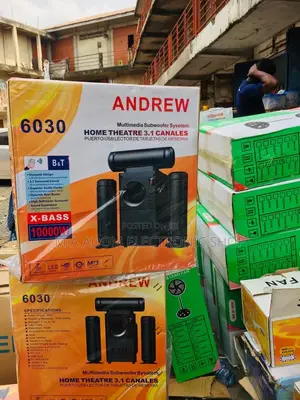 Cinematic Sound at Home:Andrew 3.1ch Bluetooth FM Theater