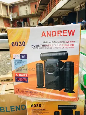 Andrew 3.1ch Bluetooth Home Theater: Hear Everything