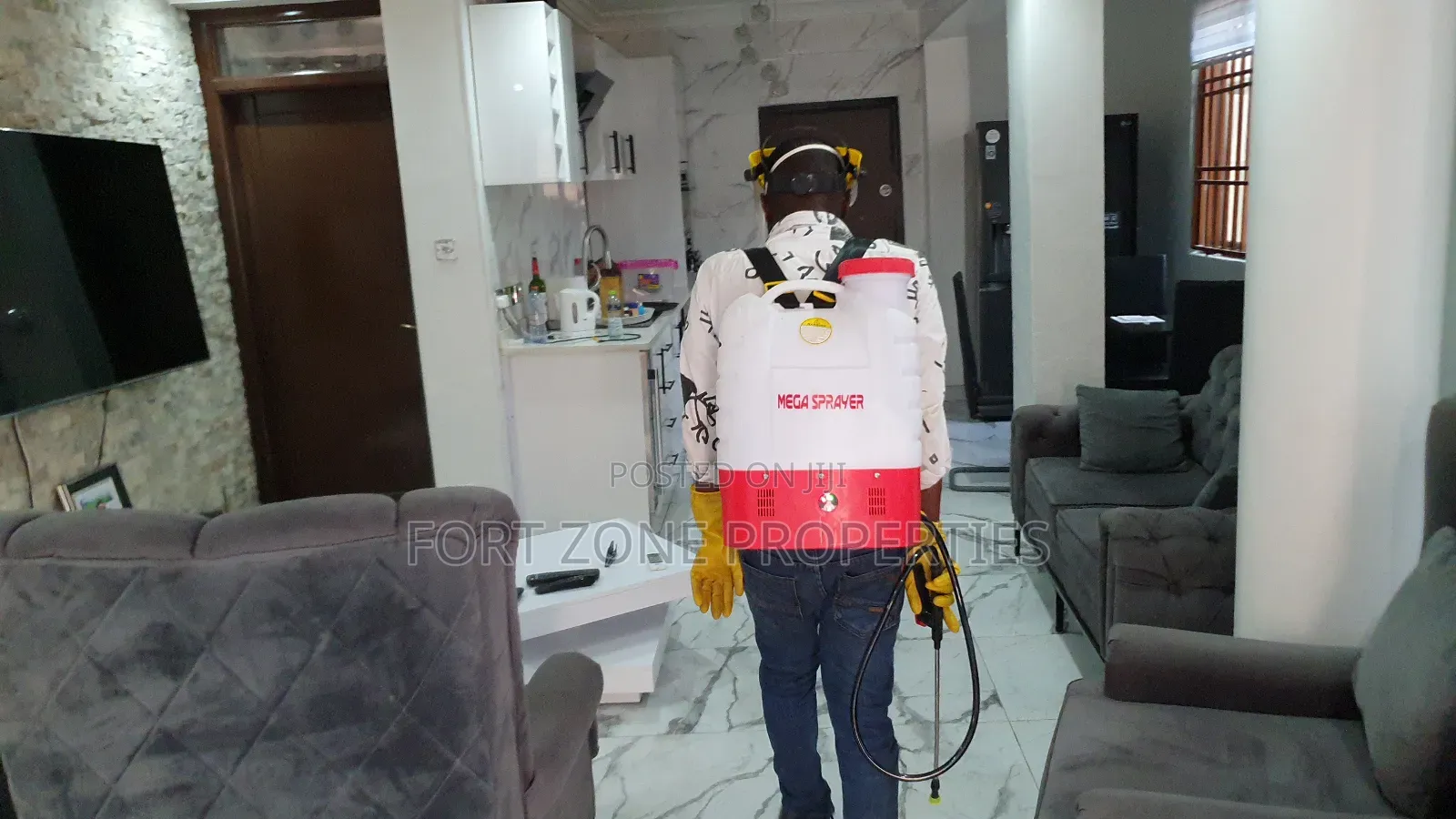 Clean and Deep Fumigation and Cleaning Service.