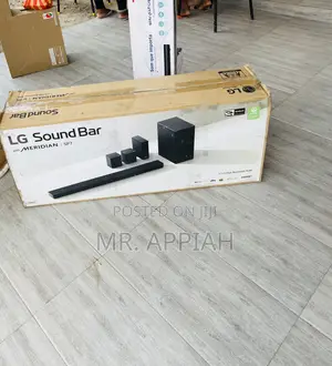 Efficient LG 3.1ch SL7Y Sound Bar With External Subwoofer.