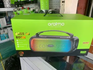 Oraimo Bass Music Box Bluetooth Speaker- Fast Delivery in 2 Hours
