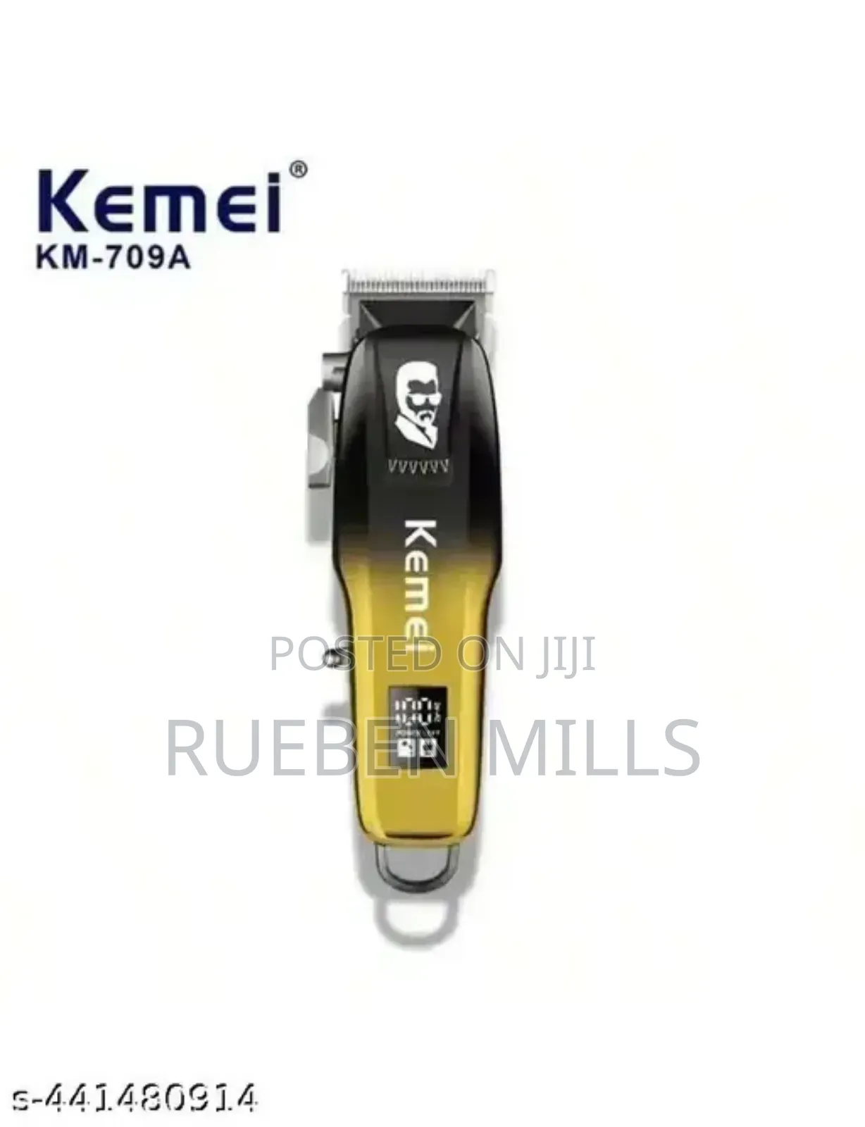 Kemei Pro Electric Hair Clipper Barbering Machine Hair Salon