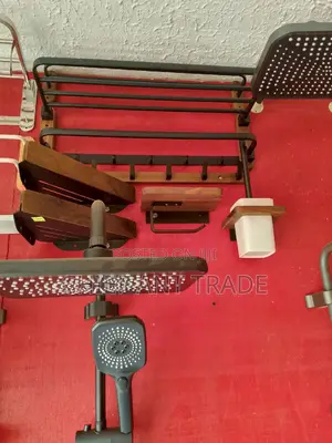 Wooden Bathroom Accessories Set. Jztz004