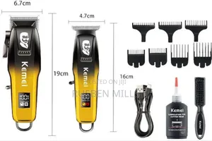2 in 1 Kemei KM-8501 Combo Barbering Machine Hair Clipper