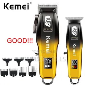 New Super 2 in 1 Heavy Duty Barbering Machine Beard Trimmer
