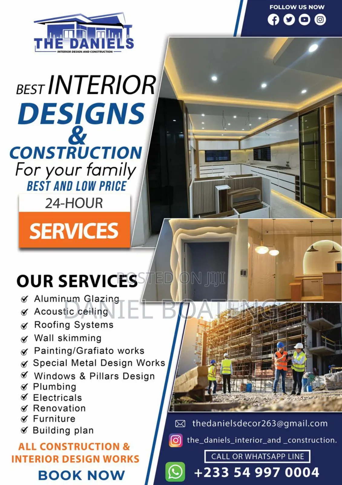 Interior Design and Construction