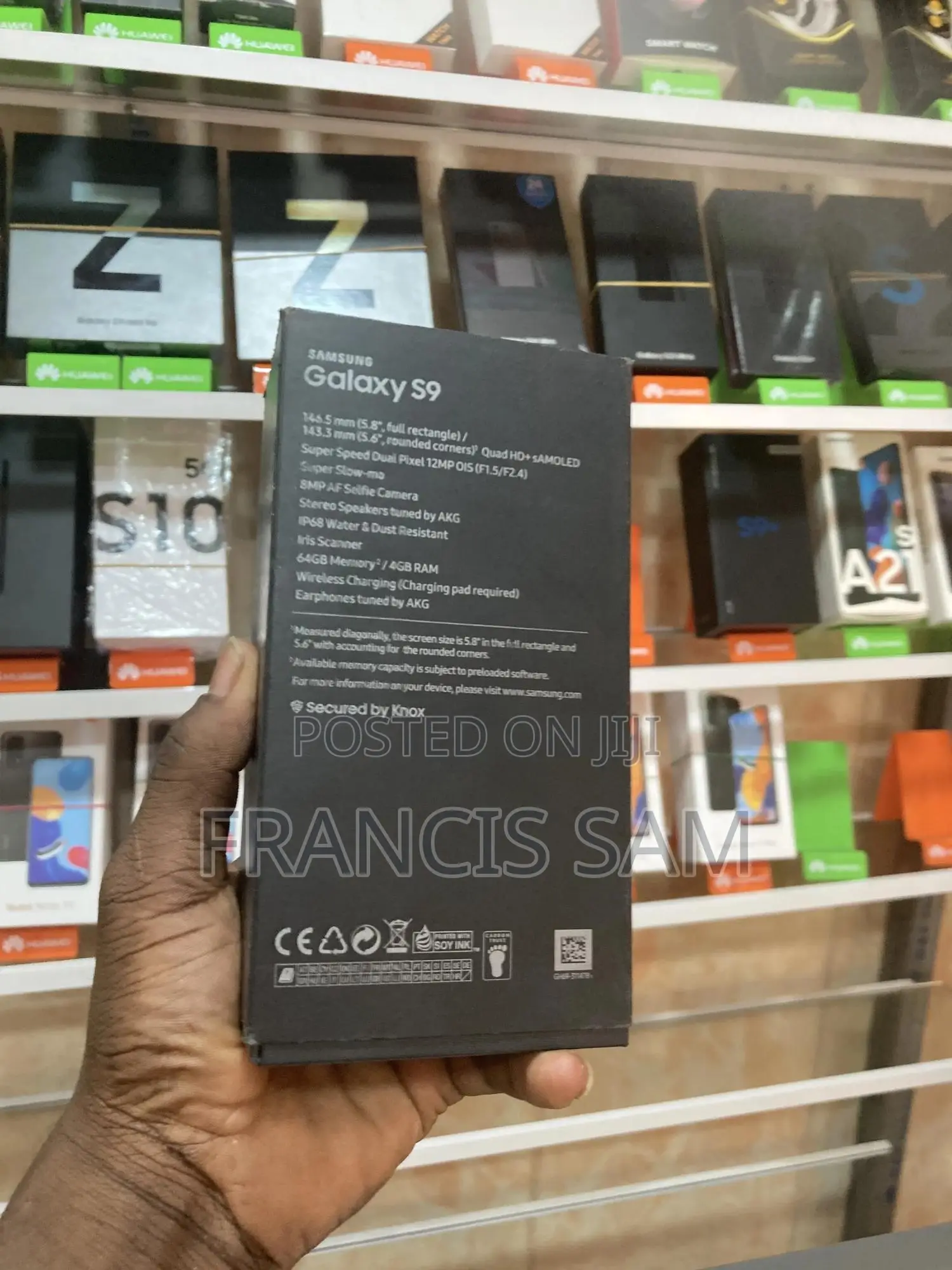 New Samsung Galaxy S9 64 GB Black