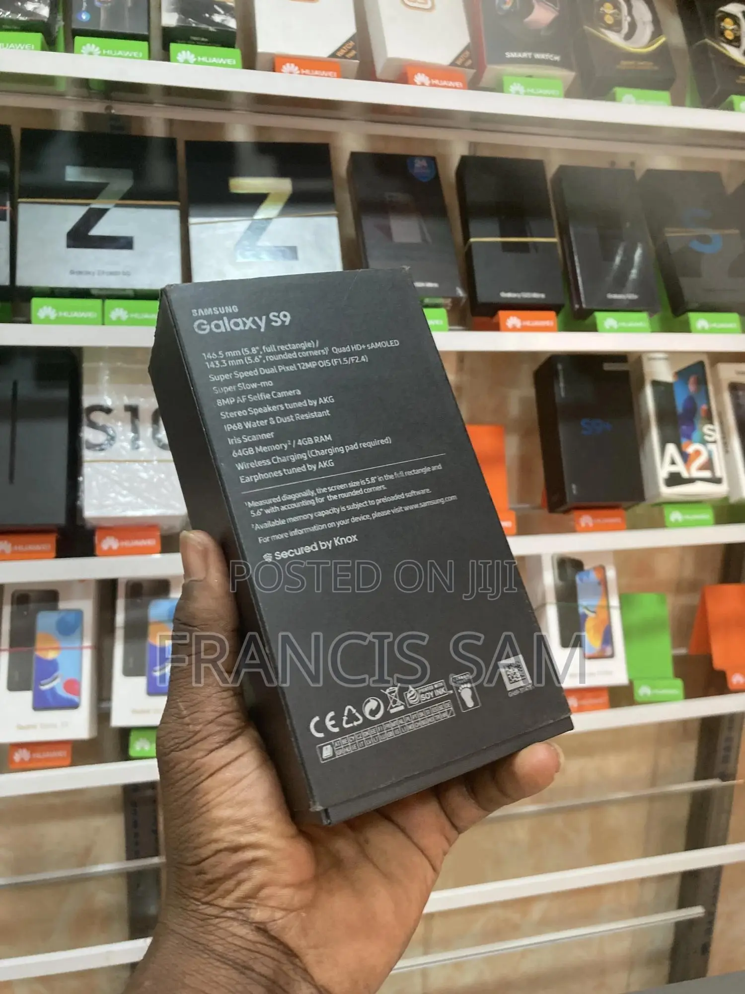 New Samsung Galaxy S9 64 GB Black