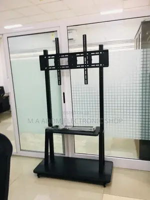 Large Screen TV Cart (60"-100") - Mobile Adjustable