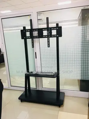 TV Trolley Stand for 60"-100" Screens - Mobile Secure