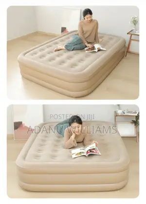 High Quality Inflatable Airbed Mattress Built With Pump
