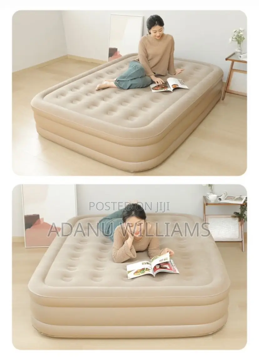 High Quality Inflatable Airbed Mattress Built With Pump