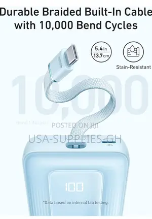Anker Zolo Power Bank - 30w Super Fast Charging - From Usa