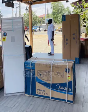 Stay Chill With Midea 3.0hp Non Inverter Floor Standing Ac.