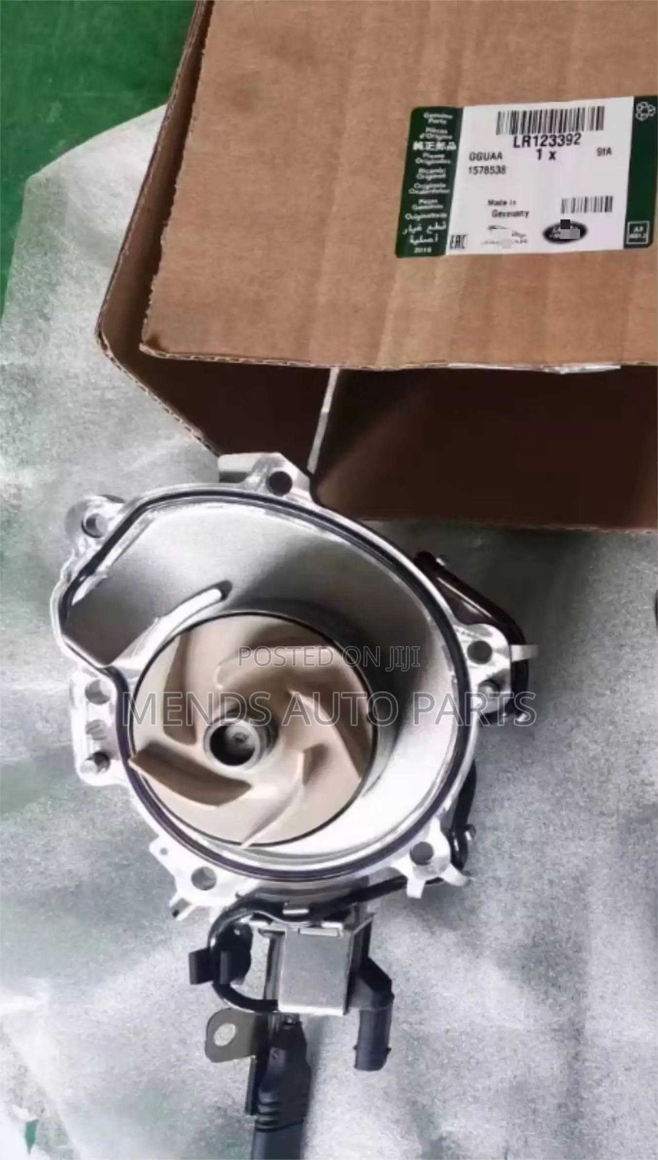 Range Rover Velar 2019 2020 Engine Water Pump