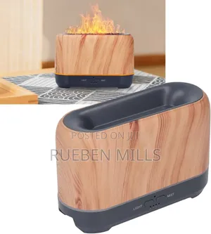Wood Grain Cool Mist Air Essential Oil Diffuser Humidifier