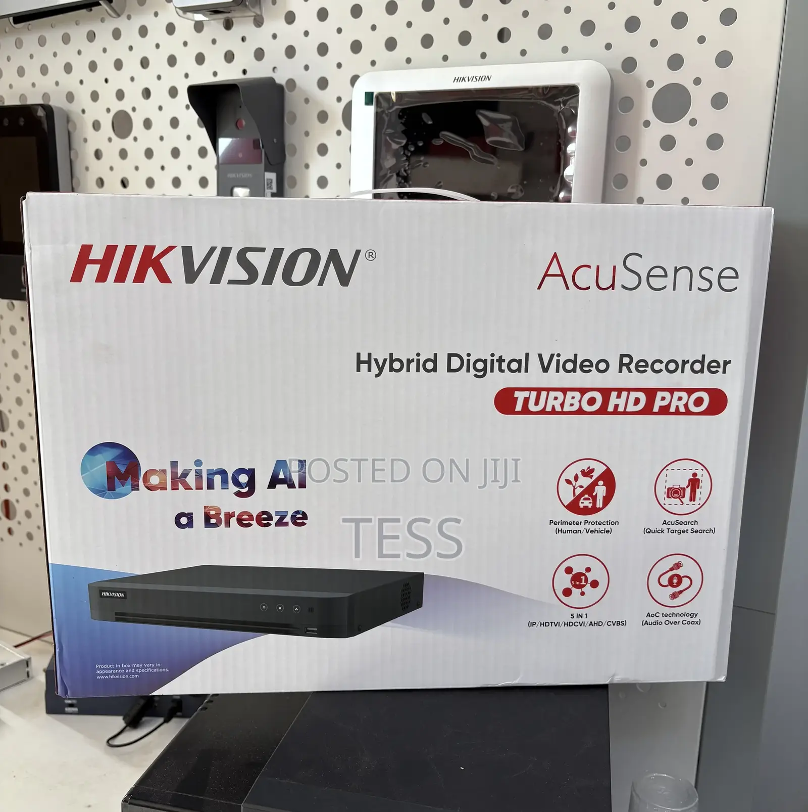 Hikvision 4ch DVR 8mp/ H.265 Acusenseai Ids-7204huhi-M1/Xt