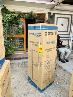 Efficient Nasco Nasco D2-24fl Double Door Electric Fridge.
