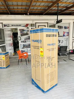 Effortless Chilling Nasco Nasf2-28fl 2 Door Electric Fridge
