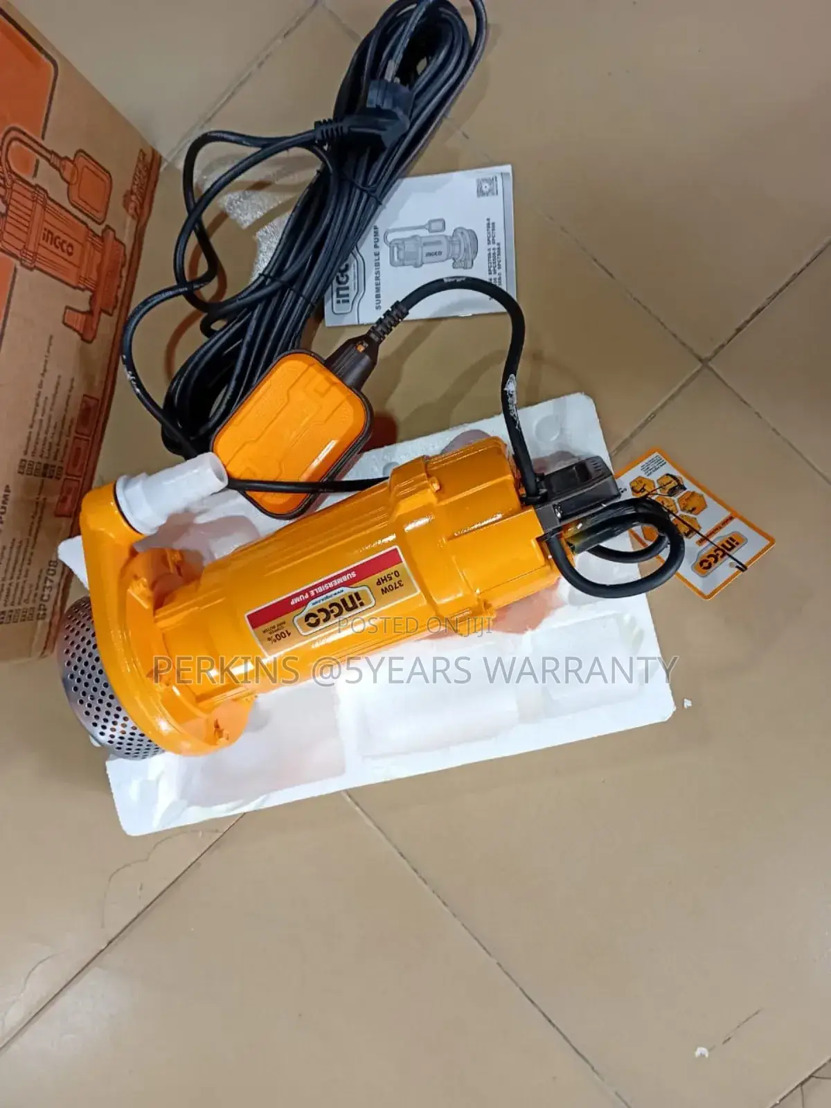 Aadvanced Technology0.5hp Submersible Ingco Water Pump China