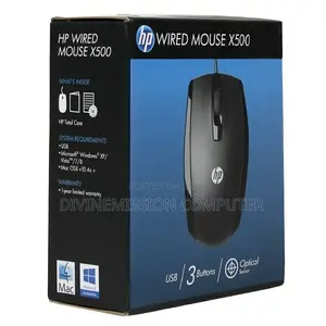 Hp Wired Mouse X500