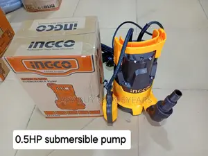 Super Efficient Ingco 400watts Submersible Pump 0.5HP