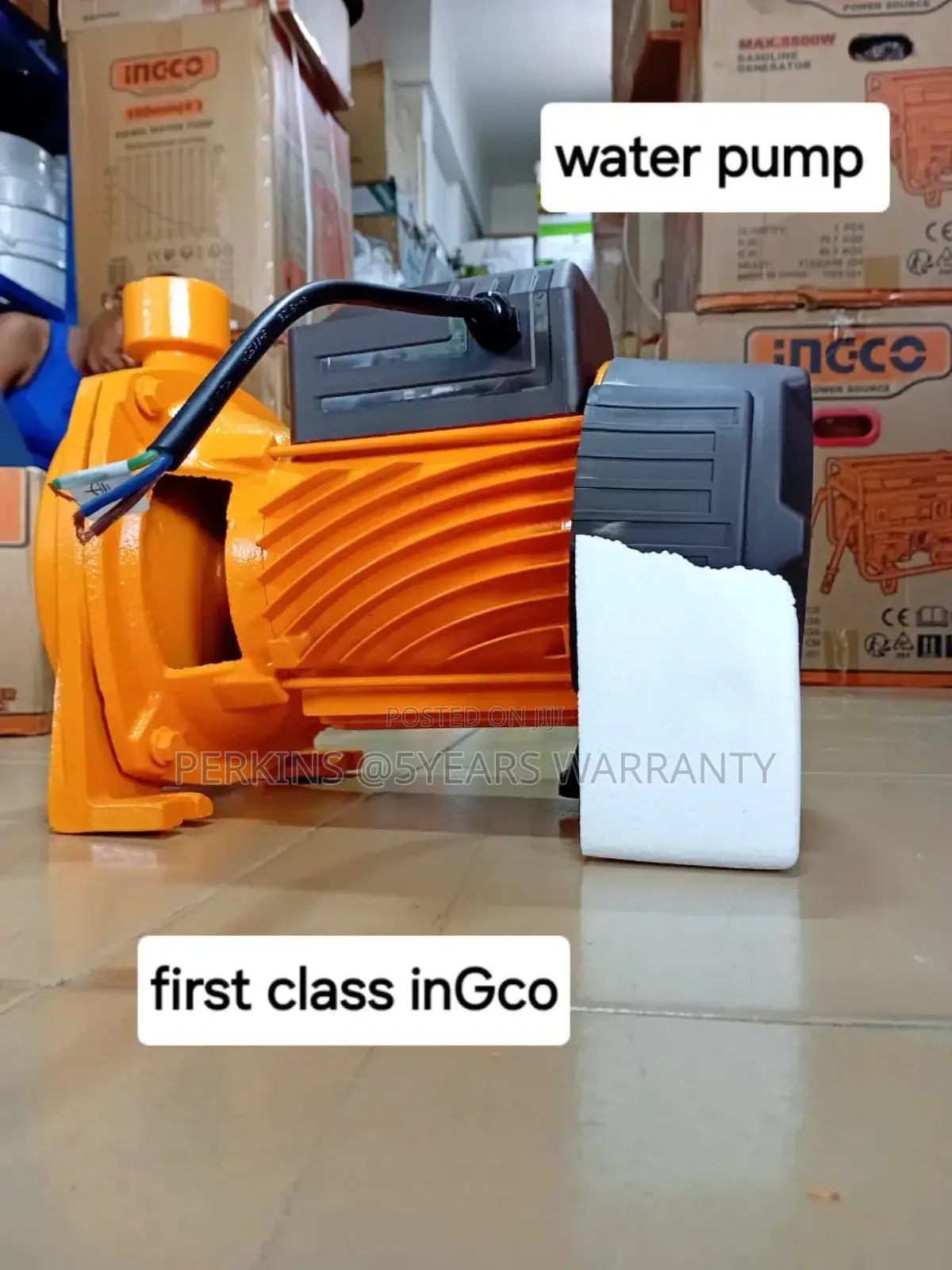Rreliable and Submersible Solution 0.5hp Submersible Ingco