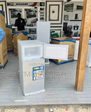 Original Nasco Nasf2-12s 2 Door Electric Refrigerator.