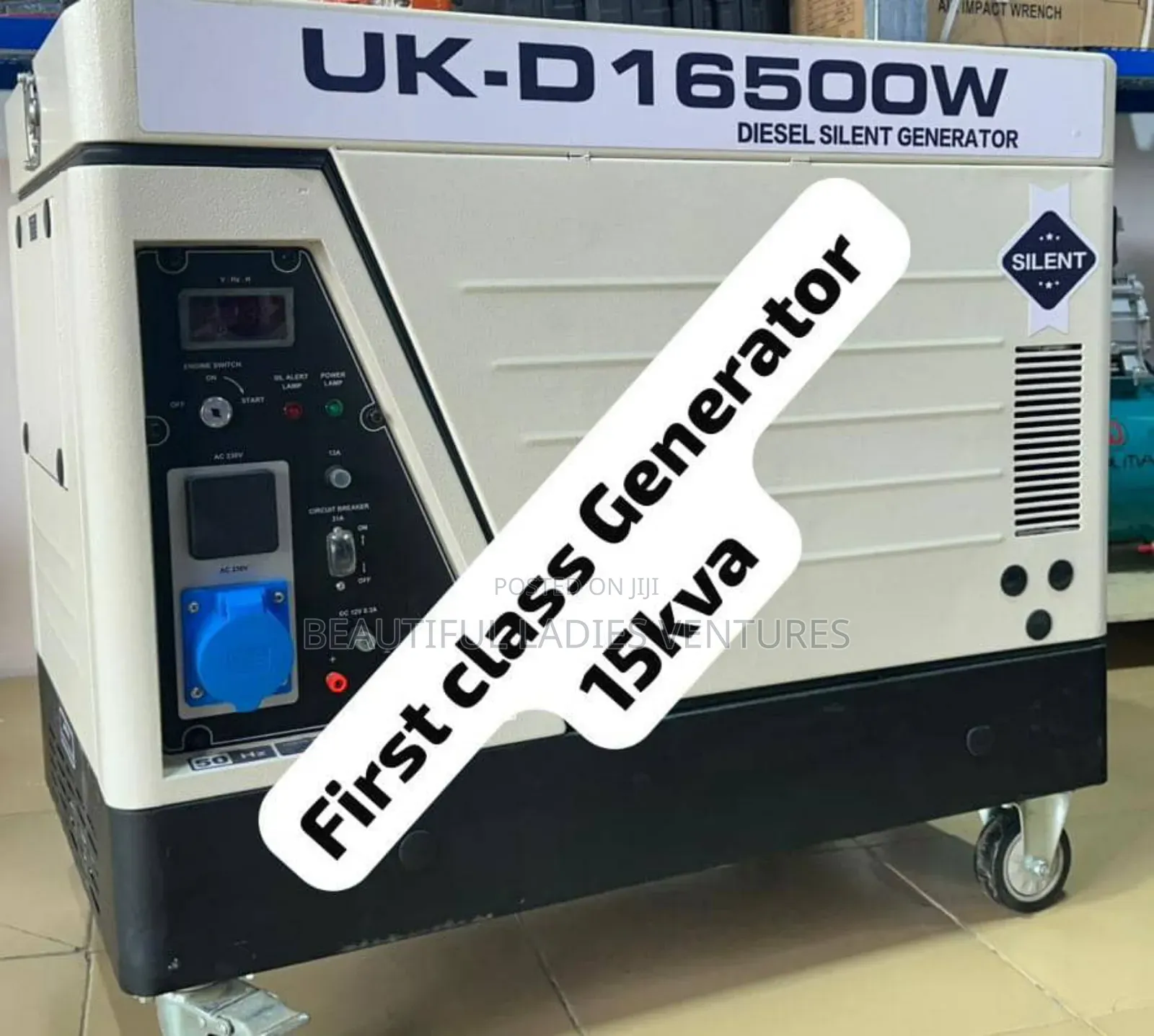UK New Model 15kva Genset Modern Design 16500W