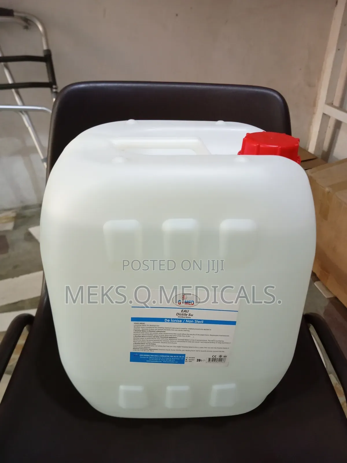 Distilled Water 20 LTRS