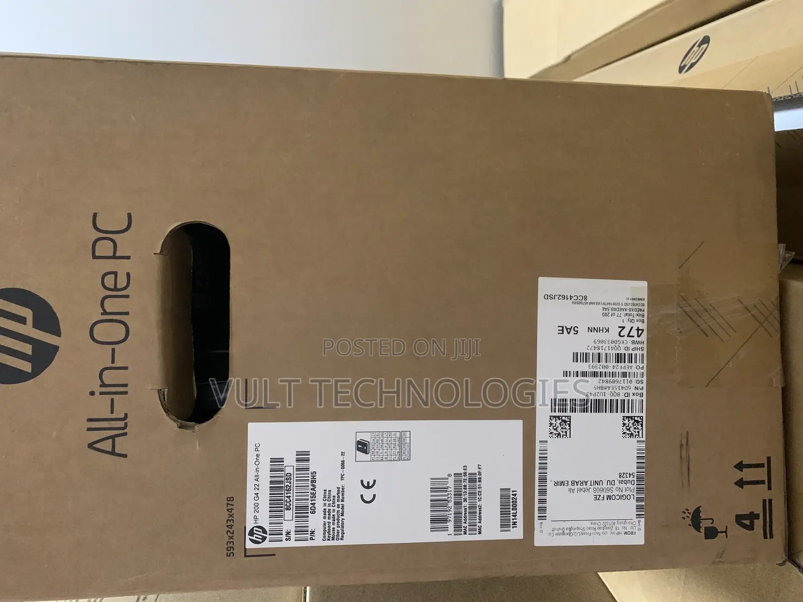 New Desktop Computer HP 200 G4 All-in-One 4GB Intel Core i3 SSD 256GB