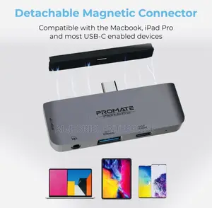 Promate USB-C Multi-Port Hub