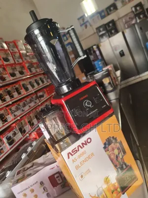 Asano 1800W Blender: Crushes Ice Instantly!